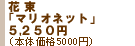 �ԑ��u�}���I�l�b�g�v5,250�~�i�{�̉��i5,000�~�j